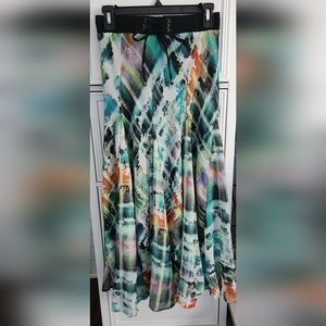 Lapis Multicolor Skirt Size S NWOT